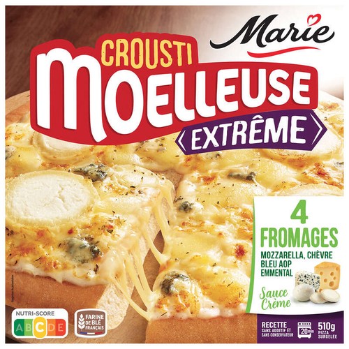 Marie Pizza 4 Fromages Sauce Crème 510g