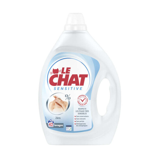 Le Chat sensitive 0% 42 lavages 1.89l