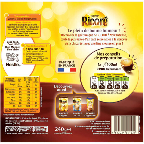 Ricore Ricoré Noir Intense 240G