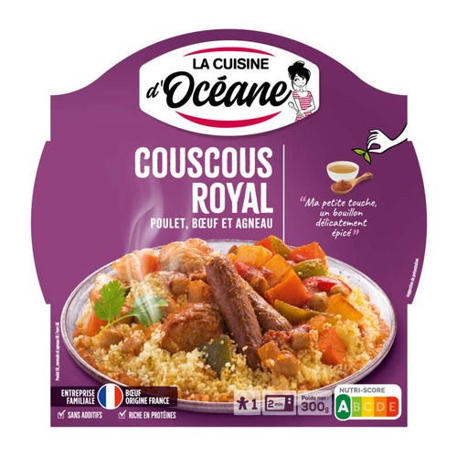 La cuisine d'Océane Couscous Royal semoule 300g