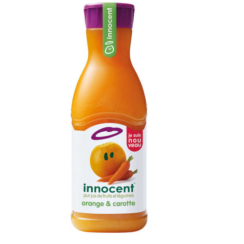 Innocent jus orange & carotte la bouteille de 900ml