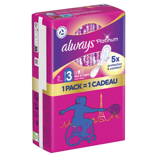 Always Serviettes Hygiénique Ultra Nuit