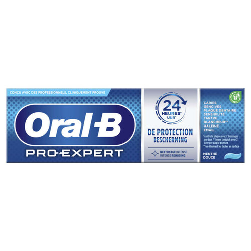 Oral B Dentifrice Pro Expert Nettoyage Intense 75ml