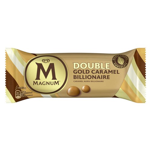 Magnum Glace Bâtonnet Double Caramel 71g
