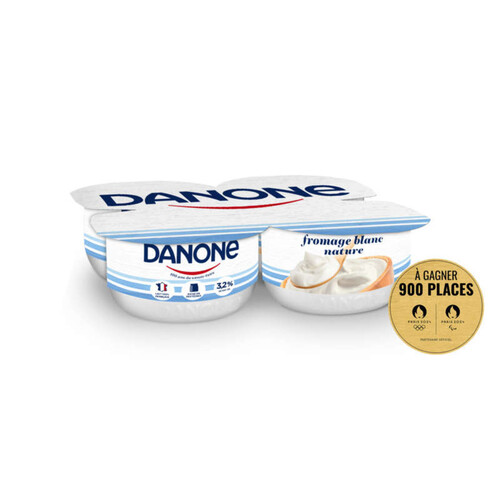 Danone Fromage Blanc Nature 3,2%Mg 4X100G