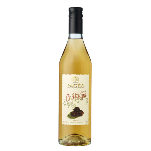 Pagès Crème De Châtaigne 18% 70 Cl