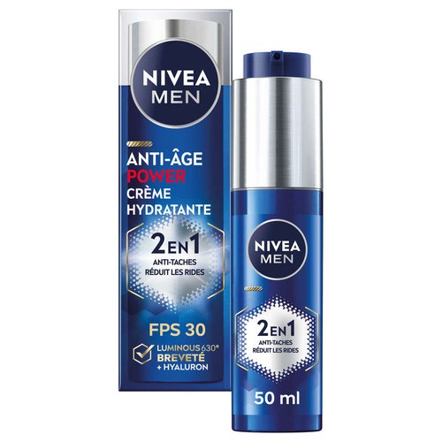 Nivea Men Crème Hydradante visage power anti-âge 50ml