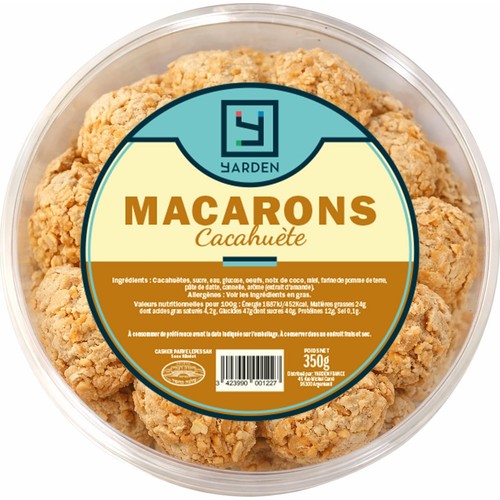 Yarden Macarons Cacahuètes 350g