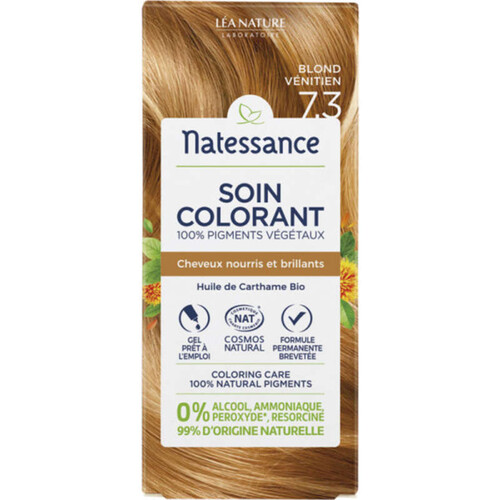 [Par Naturalia] Natessance Soin Colorant Blond Vénitien 7.3 150ml