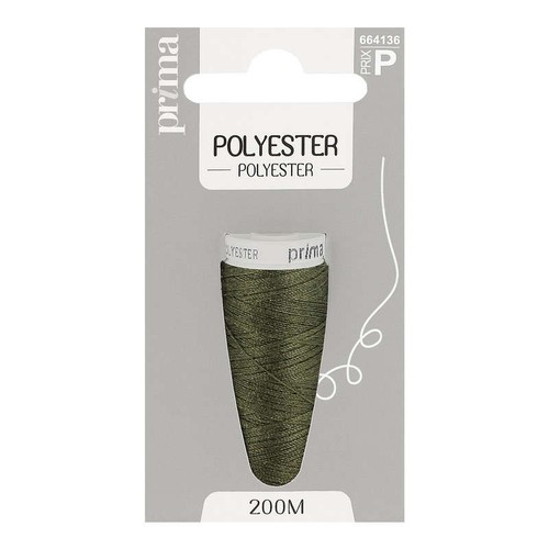 La Brosse Et Dupont Fil Polyester Kaki 200m