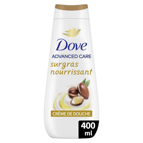 Dove Advanced Care Crème de Douche Surgras Nourrissant à l'Huile d'Argan 400ml