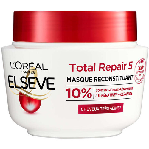 L'Oréal Paris Elseve Total Repair 5 Masque Reconstituant Cheveux Abimés 310ml