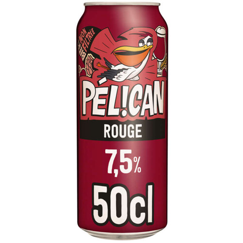 Pélican Rouge boite 50cl