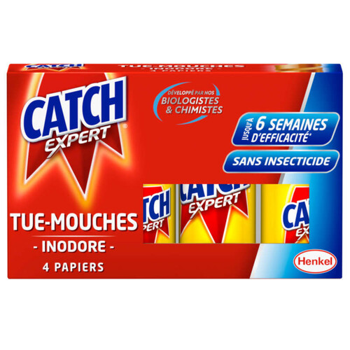 Catch Expert Catch Papier Tue-Mouches X4 4 x