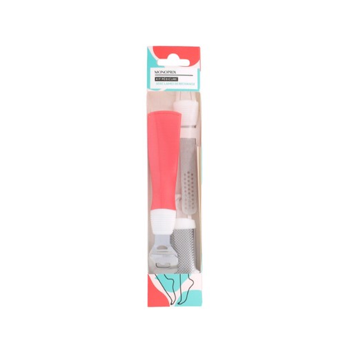 Monoprix Kit pédicure avec lames de rechange