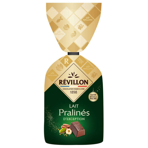 Révillon lait pralinés d'exception 340g