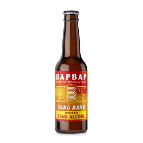 Bapbap Bang Bang Bière Pale Ale sans alcool 33cl