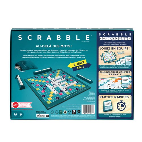 Mattel Scrabble Classique