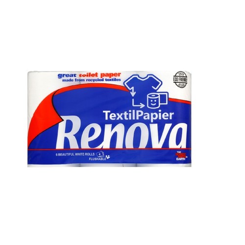 Renova Papier Hygiénique Ultra Propre 4 Plis  x6