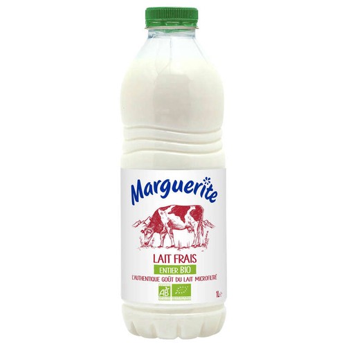 Marguerite - Lait Frais Entier Bio