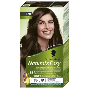 Schwarzkopf Natural&Easy Coloration Permanente 570 Châtain