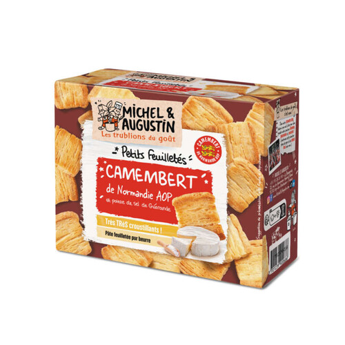 Petits feuilletés au Camembert AOP 80g