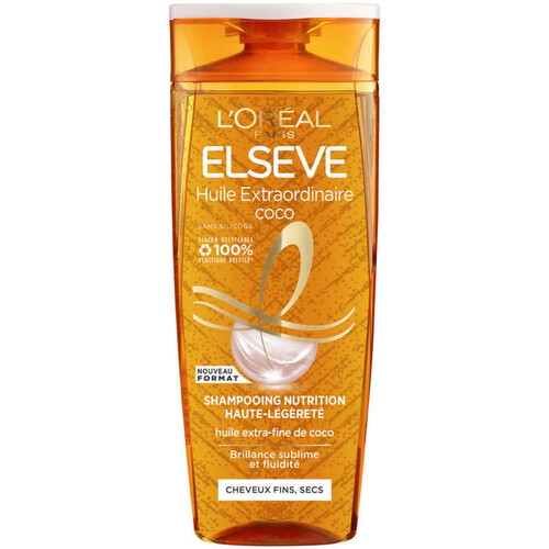 L'Oréal Paris Elseve Huile Extraordinaire Coco Shampooing Nutrition 300ml