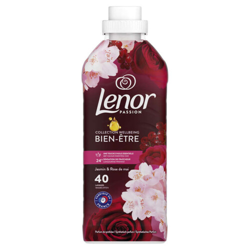 Lenor Liquide Adoucissant Jasmin et Rose de Mai