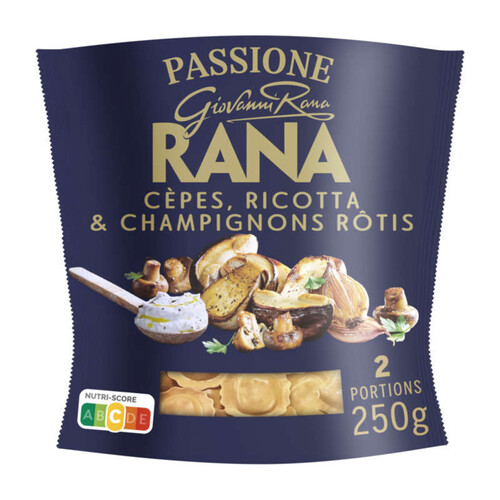 Rana Pâtes Fraiches Girasoli Cèpes, Champignons rôtis et Ricotta 250g