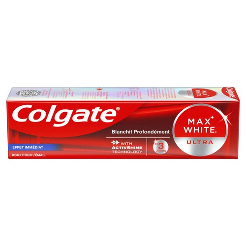 Colgate Max White Ultra Dentifrice Blancheur Effet Immédiat 75ml