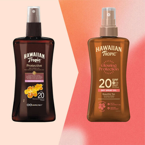 Hawaiian Tropic Huile Seche Spf 20 200ml