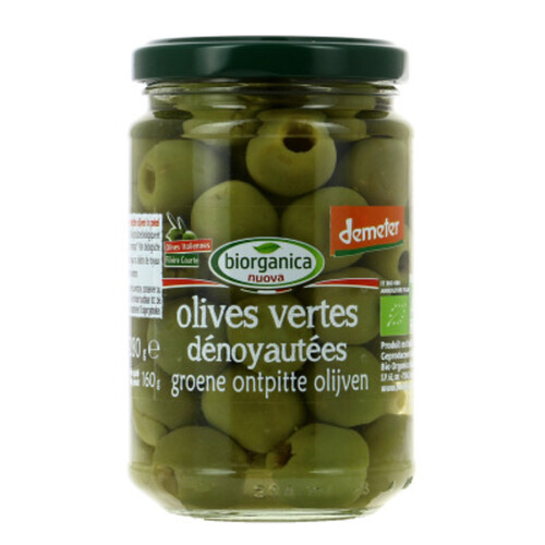 [Par Naturalia] Bio Organica Nuova Olives Vertes Dénoyautées Bio 160g