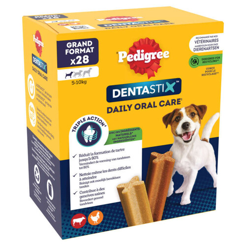 Pedigree Dentastix Bâtonnets pour petit chien 440g