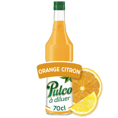Pulco Boisson à Diluer Orange & Citron 70cl