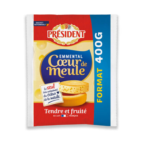 Président Emmental Cœur de Meule Portion 400g