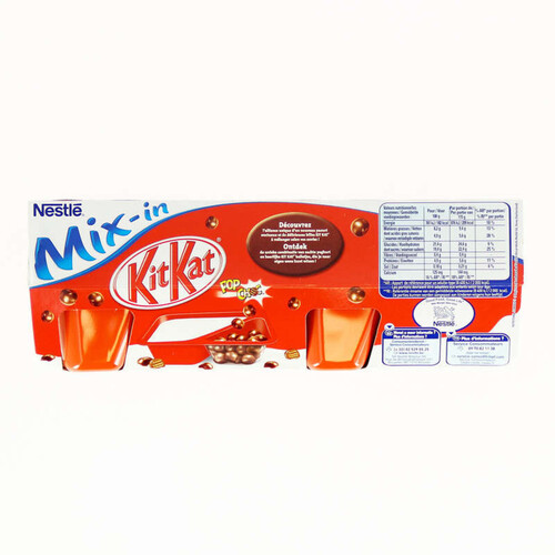 KIT KAT Yaourts pour enfants natures sucré 4 x 115g