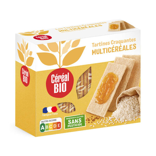 Cereal Bio Tartines craquantes multicéréales 145 g