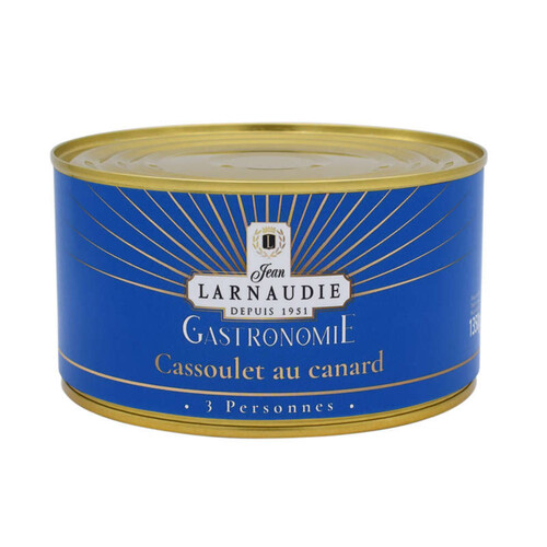 Jean Larnaudie gastronomie cassoulet au canard 1350g
