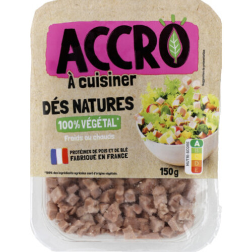 Accro dés jambon végétal 150g