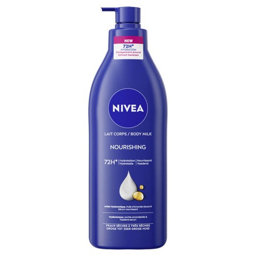 Nivea  Lait crème nourrissant peau très sèche  400ml