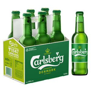 Carlsberg Bière Blonde 6 x 33cl