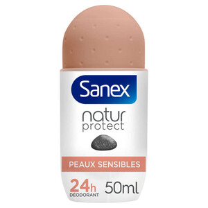 Sanex Déodorant Bille Natur Protect peaux sensibles 50ml