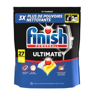 Finish Ultimate Capsules Lave-vaisselle Citron x27