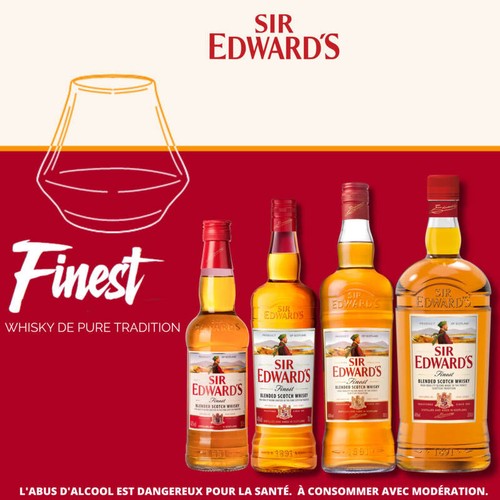 Sir Edward's Whisky Finest Scotch Wood Casks 70cl