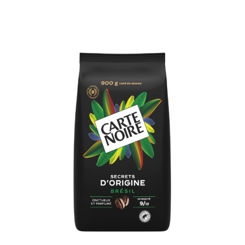 Carte Noire Café en grains brésil pur arabica 900g