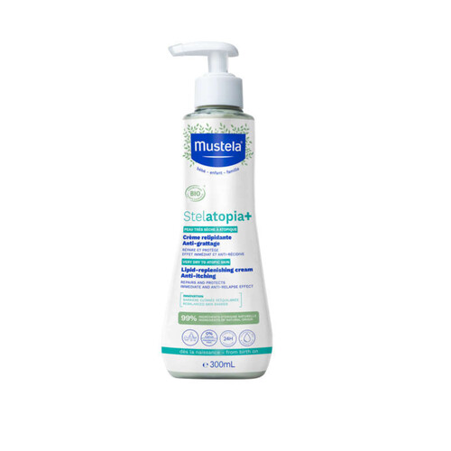 [Para] Mustela Stelatopia+ crème relipidante anti-grattage 300ml