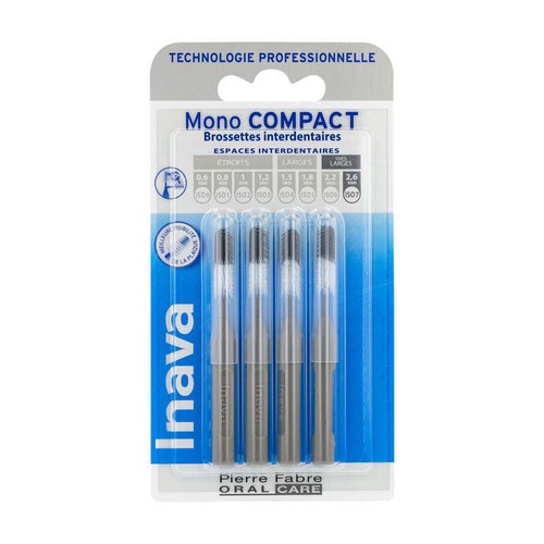 Inava Mono Compact Brossettes Interdentaires - Taille : ISO7 2,6mm x4