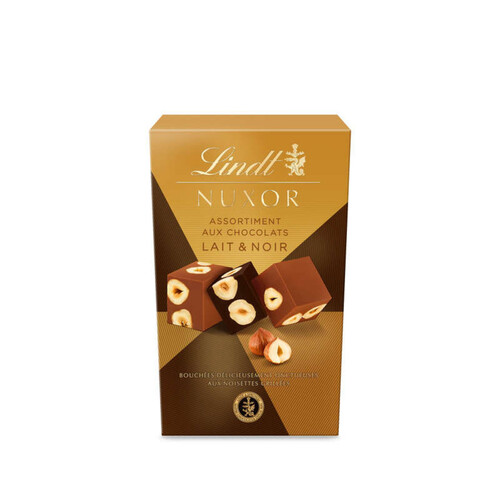 Lindt Nuxor Assortiment aux Chocolats au Lait & Noir 150g