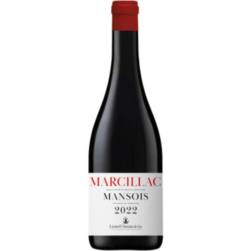 Lionel Osmin & Cie Marcillac Mansois Vin Rouge aop 75cl