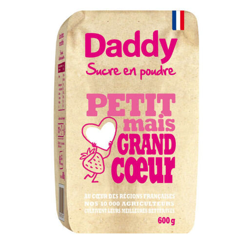 Daddy Sucre en Poudre en Sachet 600g